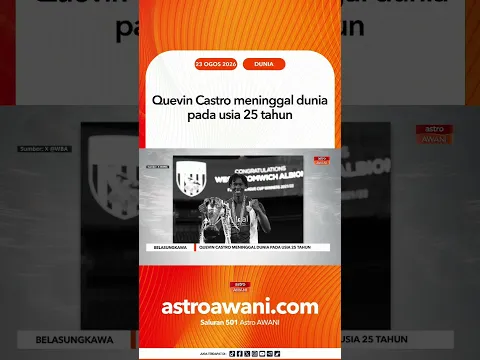 Quevin Castro meninggal dunia pada usia 25 tahun