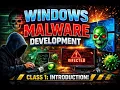 Introduction windows malware development Class-1 Money Making Online season 1