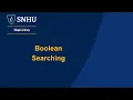Boolean Searching