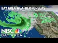 Bay Area Forecast Updated Weekend Rain Timing and Totals