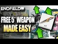Lagu The Only Video You'll Need To Get Your Free 5 Star Weapon Guaranteed Arknights: Endfield