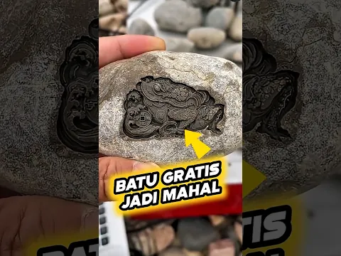 Batu Gratis Ini Dijual Beberapa Dolar. Lihat Hasilnya ! #halunik #facts #idekreatifterbaru