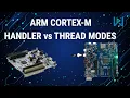 Cortex-M Thread vs Handler Mode Explained with STM32 Interrupt Demo