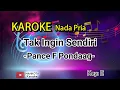 Download Lagu KARAOKE || Tak Ingin Sendiri - Pance F Pondaag (Nada Pria) || By MAHKOTA KARAOKE