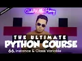 Instance variables vs Class variables in Python Python Tutorial - Day