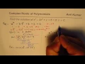 Find Complex Roots of a Cubic Equation z 3 - 3z 2 z 5 0