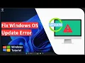 How to Fix Windows Update Error using Troubleshooter