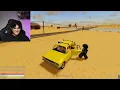 أنا واخواني علقنا في الصحراء بين الرمال المتحركة في روبلوكس 🏜️😱!! | Roblox