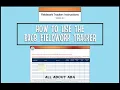 BACB FIELDWORK TRACKER TUTORIAL