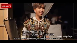  eng sub bts airplane pt 2 japanese ver making mv