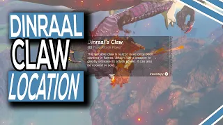 Where To Get Dinraals Claw In Zelda Tears Of The Kingdom