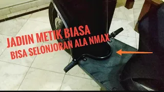Modifikasi Ringan Motor Metik Barstep Footstep Depan