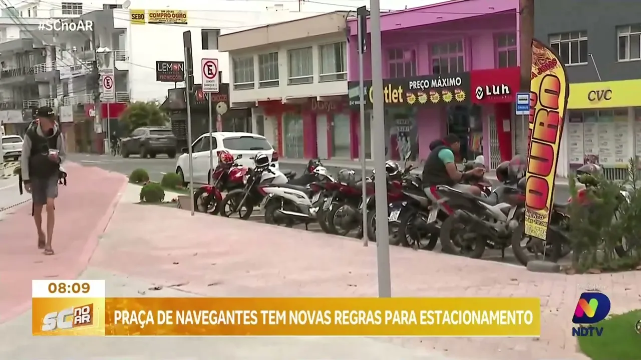 Praça de Navegantes tem novas regras para estacionamento
