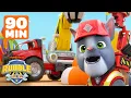 Download Lagu Charger's Construction Crane Grabber Builds! w/ Rubble Wheeler \u0026 Mix | 90 Minutes | Rubble \u0026 Crew