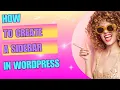 How to Edit Your WordPress Sidebar Add Widgets Step-by-Step