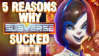 subverse failed as a game but why
