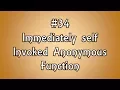 Immediately self Invoked Anonymous Function