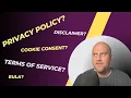 What are Website Policies Privacy Policy Terms of Service Cookie Policy