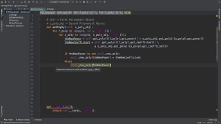 Python Polynomial Multiplier App - 7