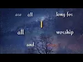 Fly me to the moon - Olivia Ong // Lyrics video