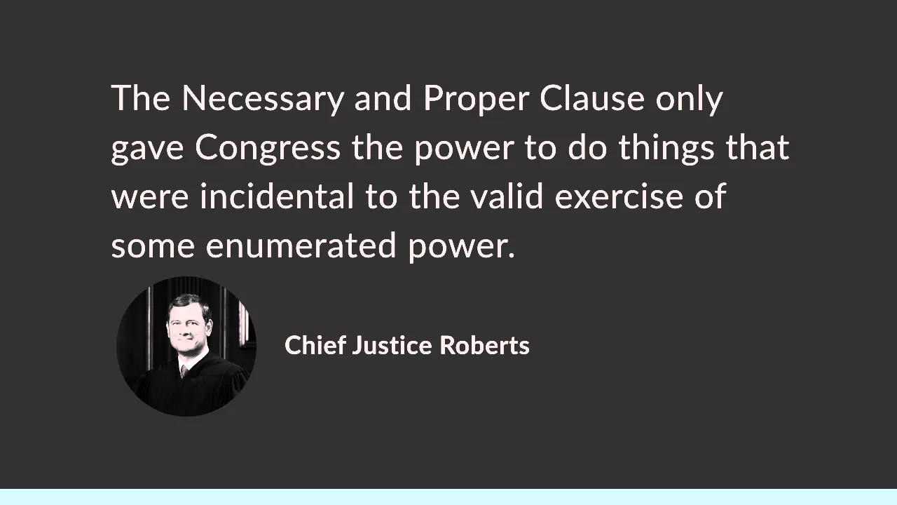National Federation of Independent Business v. Sebelius Case Brief Summary | Law Case Explained