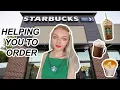 ENTIRE Starbucks Menu EXPLAINED by a BARISTA What To Order At Starbucks