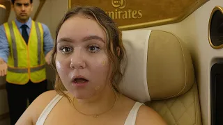 I Flew to America ALONE in Business Class (Went Wrong Fast)
