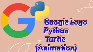 Google Logo in Python Turtle Animation