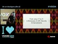 From Java 17 to 21 A Showcase of JDK Security Enhancements by Ana Maria Mihalceanu