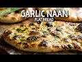 Download Lagu Simple Garlic naan cooked in a cast iron skillet