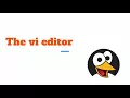 Master the vi editor - part 1