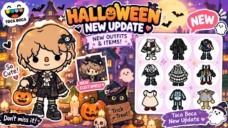 NEW HALLOWEEN UPDATE in Toca Boca?! 🎃👻 NEW Costumes & FREE Items! | Toca Life World