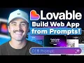 Lovable Tutorial Build a Simple Web App from Text Prompts Beginner Guide