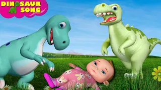 Download Dinosaur Song | Dinosaurs T-Rex Baby Number Song + Nursery Rhymes \u0026 Kids Songs | Emmie Baby Songs MP3