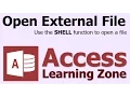 Microsoft Access Open External Files Programs with Shell Function