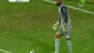 تالق شريف اكرامي في تصدي انفراد تام امام الاتحاد السكندري            دندنها