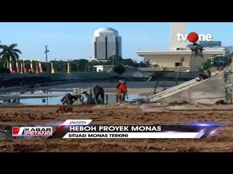 Tinjau Langsung Revitalisasi Monas, Ketua DPRD: Proyek Sementara Dihentikan