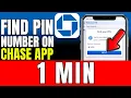 How To Find Your Pin Number On Chase App 2026 Very Easy