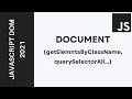 09 - Learn JavaScript DOM 2021