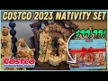 COSTCO CHRISTMAS 99 99 13 PIECE 2023 NATIVITY SET KIRKLAND NATIVITY UNBOXING