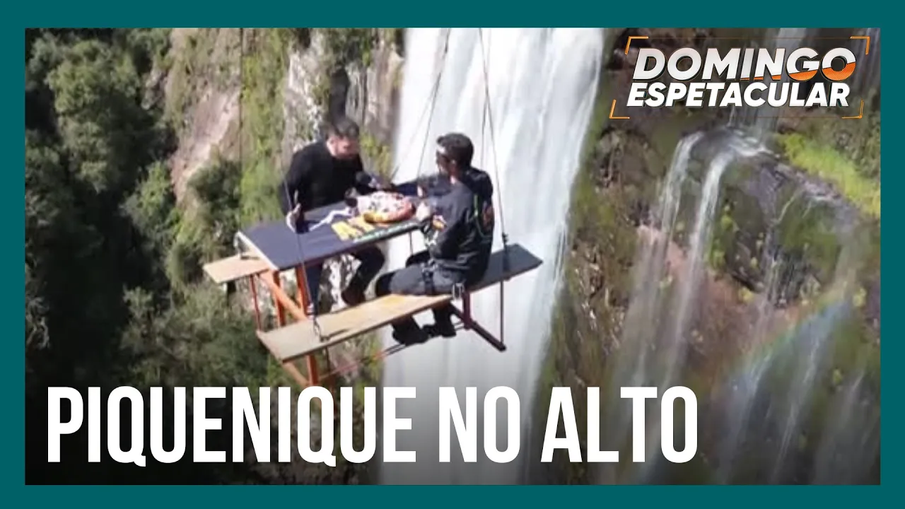 Piquenique nas alturas: conheça o passeio a 90 metros do solo