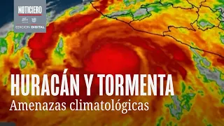 Alerta por el Huracán Simon y la Tormenta Tropical Rachel