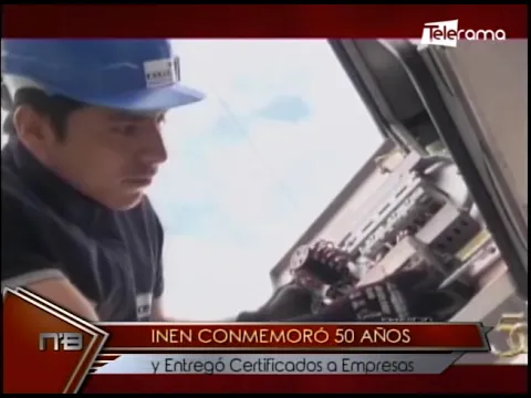 INEN conmemoró 50 años y entregó certificados a empresas