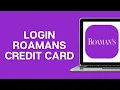 How To Login Roamans Credit Card 2025 Roamans Login Credit Card Payment