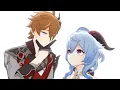 When Tartaglia Meets Ganyu maindesu Genshin Impact Animation