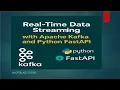 Real-Time Data Streaming with Apache Kafka Python FastAPI Hands-On Guide