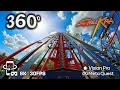 SheiKra 8K 360 POV Front Back Row The Ultimate Dive VR Roller Coaster Experience