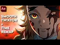 smooth twixtor time remap tutorial - after effects