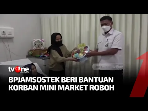 BPJAMSOSTEK Serahkan Santunan Korban Alfamart Roboh di Kalsel