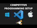 My quick CP Setup Guide to Competitive Programming Setup
